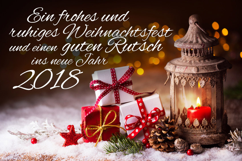 Ein frohes und ruhiges Weihnachtsfest